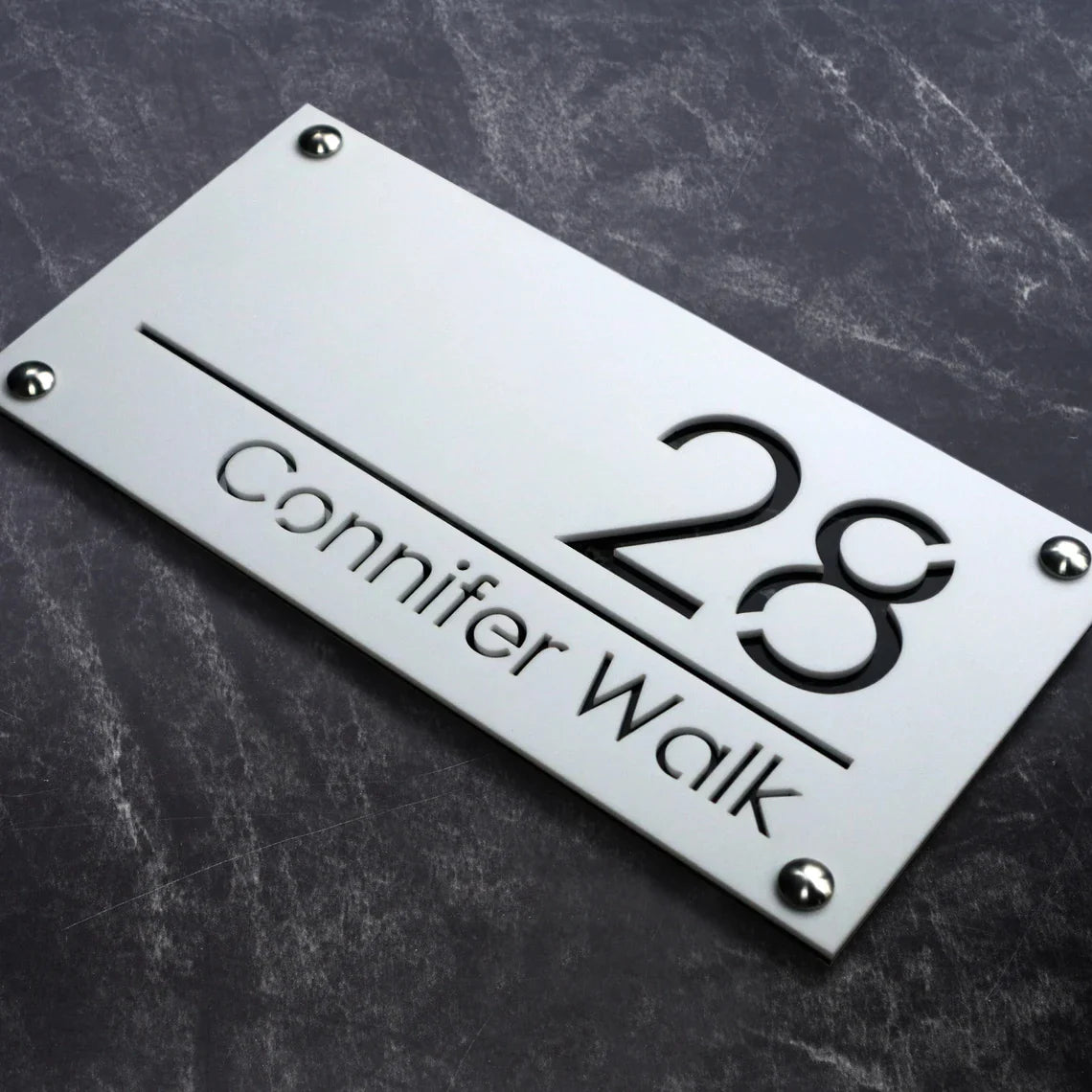 Custom House Number Signs