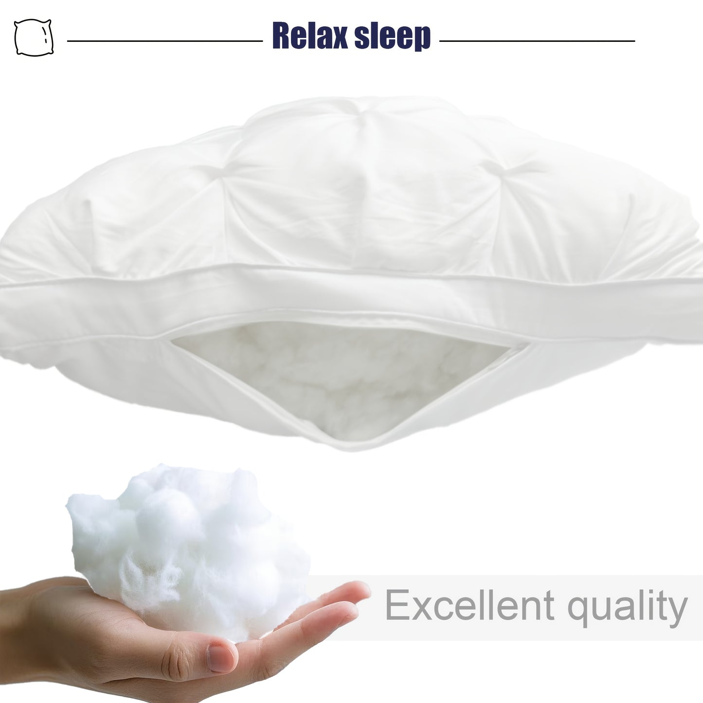 Neck & Spine Five Star Hotel Support Pillow – Relaxing, Breathable Bedding for Home (1pc/2pcs)