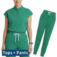 AeroFlex Classic Scrubs Set – Women’s V-Neck Workwear for Long Shifts