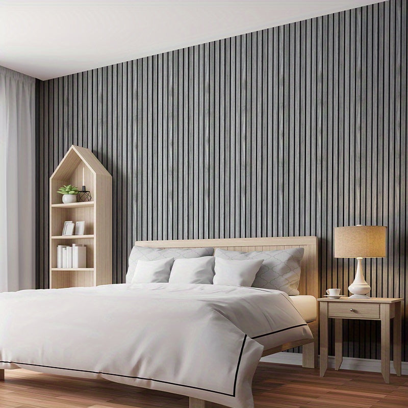 3D Wood Grain Wall Panels – Self-Adhesive Vinyl Wallpaper for Home & Office