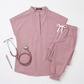 AeroFlex Classic Scrubs Set – Women’s V-Neck Workwear for Long Shifts