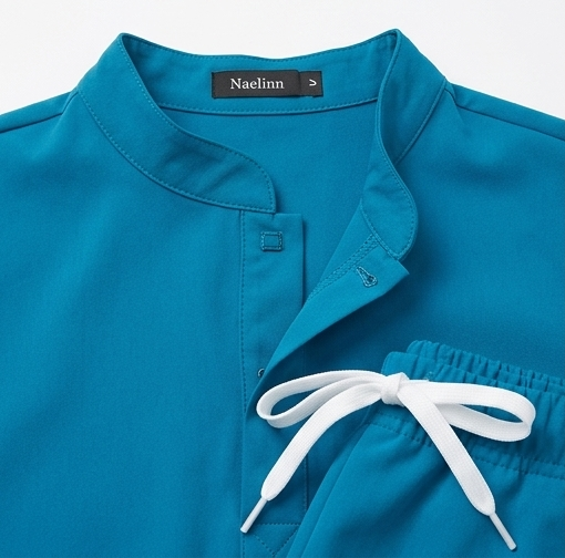AeroFlex Classic Scrubs Set – Women’s V-Neck Workwear for Long Shifts