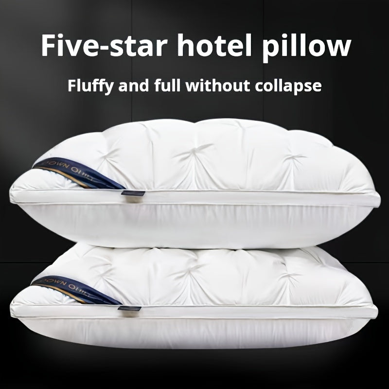 Neck & Spine Five Star Hotel Support Pillow – Relaxing, Breathable Bedding for Home (1pc/2pcs)