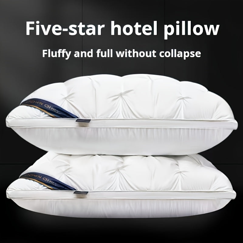 Neck & Spine Five Star Hotel Support Pillow – Relaxing, Breathable Bedding for Home (1pc/2pcs)