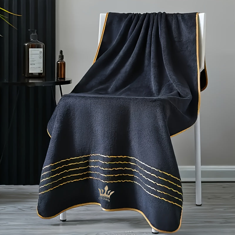 8pcs Coral Microfiber Towel Set – Bath, Hand & Face Towels, Quick-Dry & Absorbent