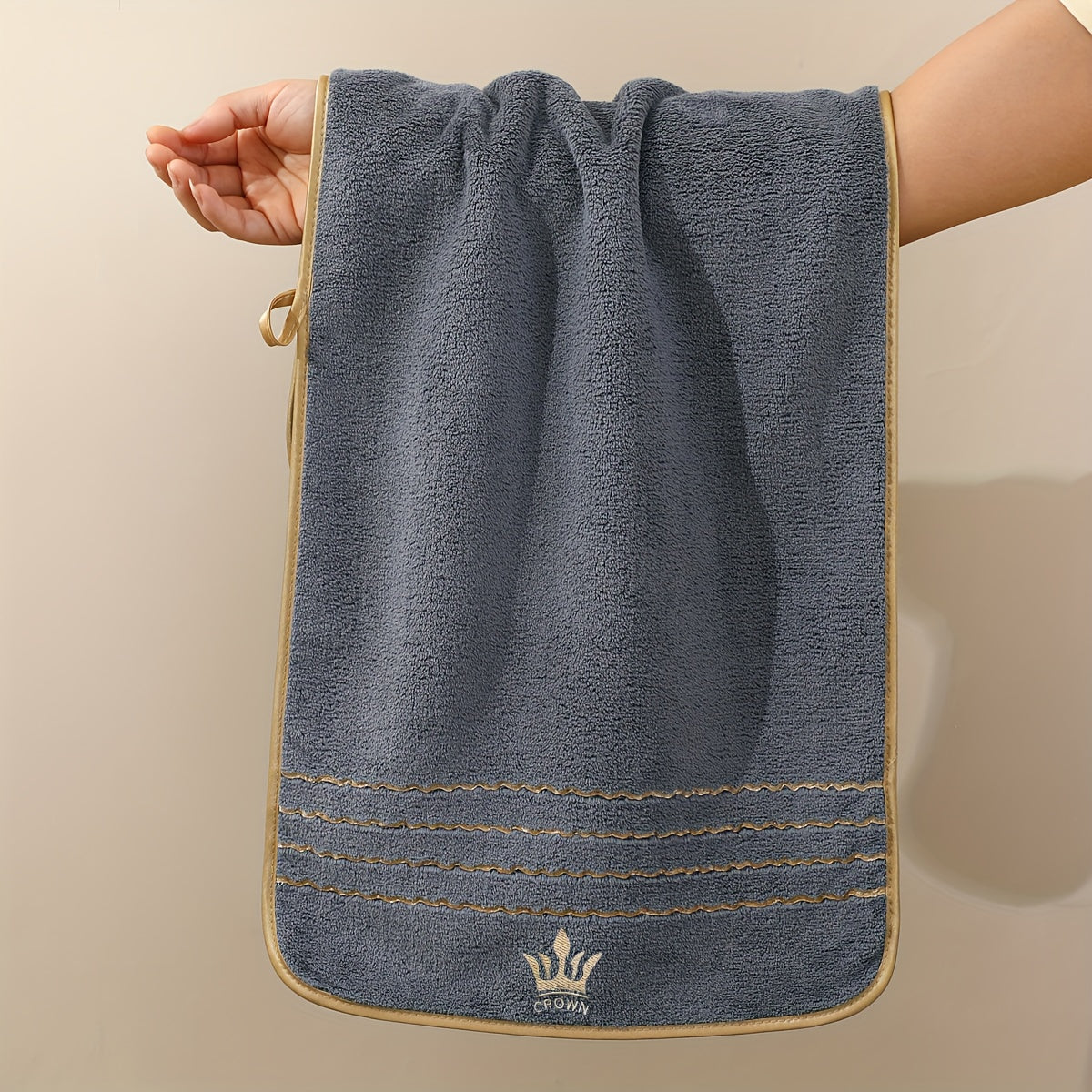 8pcs Coral Microfiber Towel Set – Bath, Hand & Face Towels, Quick-Dry & Absorbent