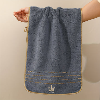 8pcs Coral Microfiber Towel Set – Bath, Hand & Face Towels, Quick-Dry & Absorbent