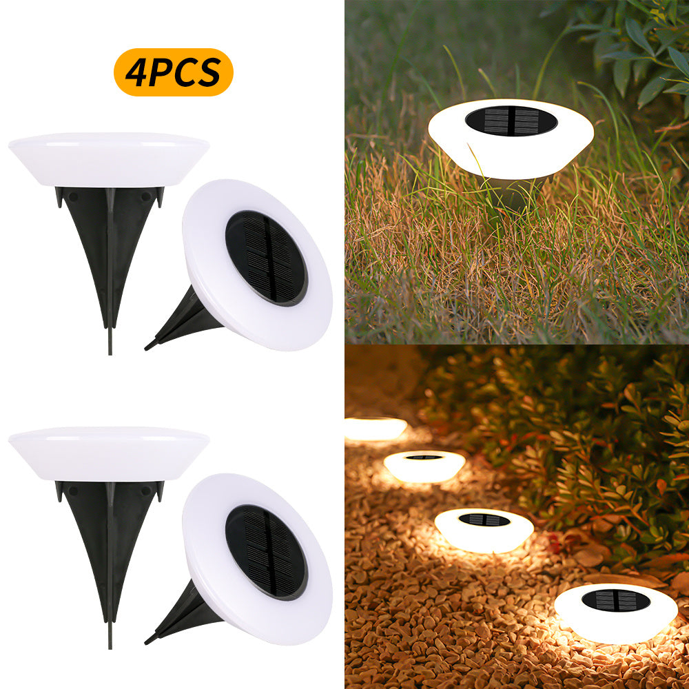 Solar Decking & Step Lights (4-Pack / 6-Pack) – IP44 Waterproof Outdoor LED Pathway Lights