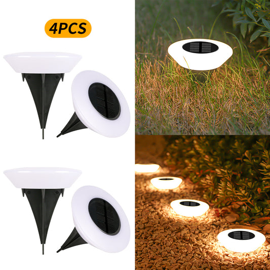Solar Decking & Step Lights (4-Pack / 6-Pack) – IP44 Waterproof Outdoor LED Pathway Lights