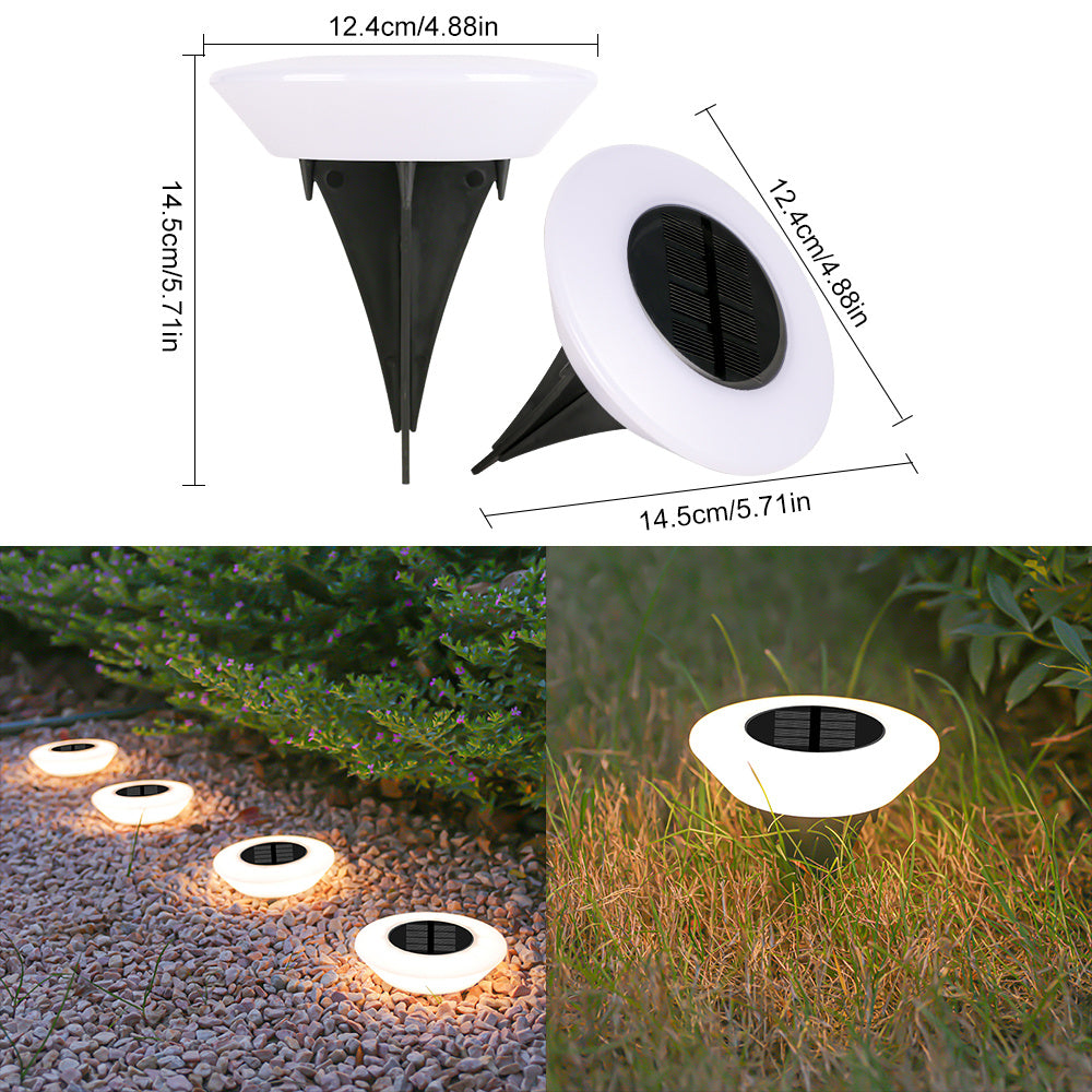 Solar Decking & Step Lights (4-Pack / 6-Pack) – IP44 Waterproof Outdoor LED Pathway Lights