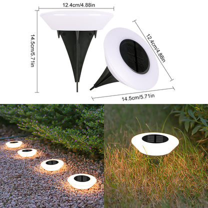 Solar Decking & Step Lights (4-Pack / 6-Pack) – IP44 Waterproof Outdoor LED Pathway Lights