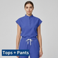 AeroFlex Classic Scrubs Set – Women’s V-Neck Workwear for Long Shifts