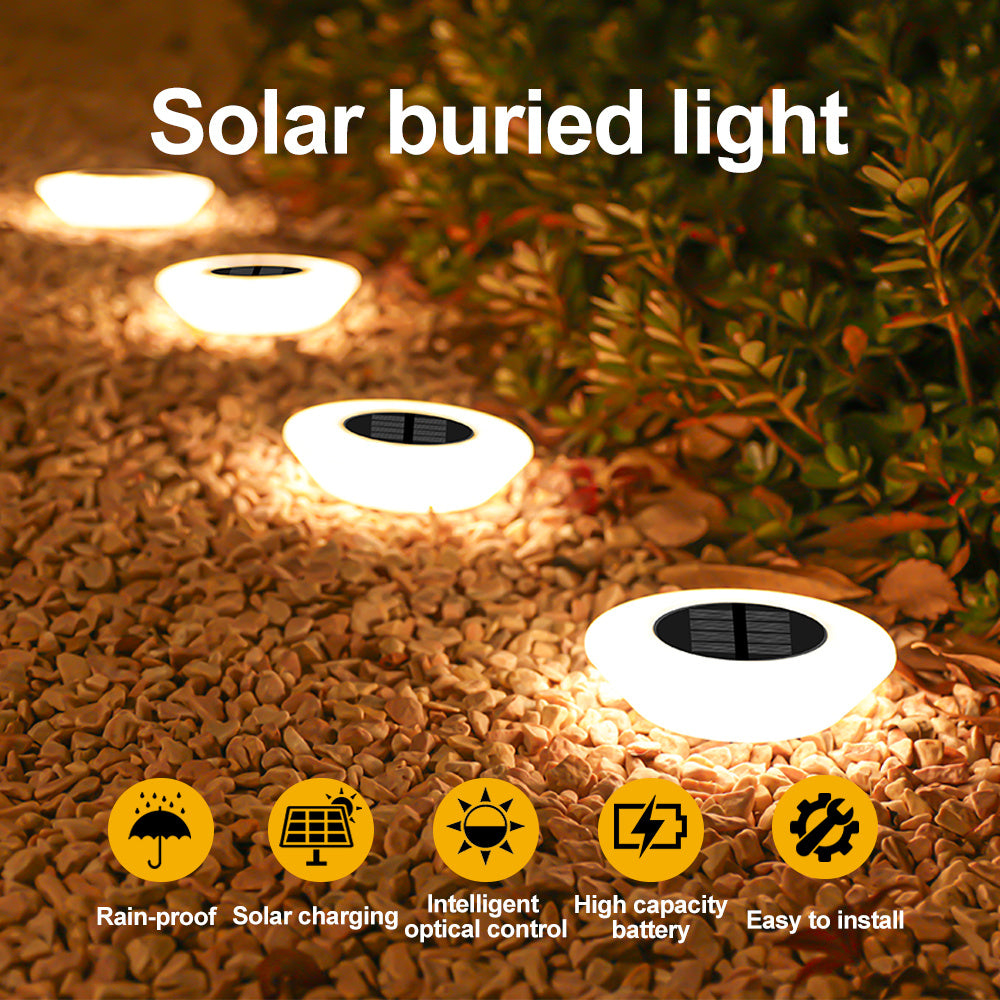 Solar Decking & Step Lights (4-Pack / 6-Pack) – IP44 Waterproof Outdoor LED Pathway Lights