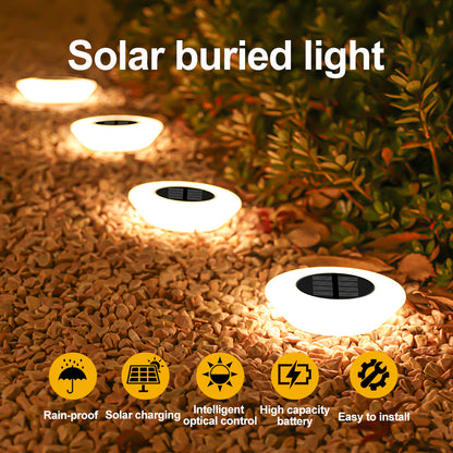 Solar Decking & Step Lights (4-Pack / 6-Pack) – IP44 Waterproof Outdoor LED Pathway Lights