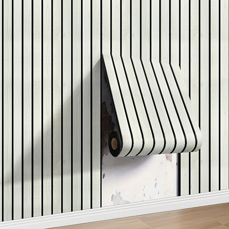 3D Wood Grain Wall Panels – Self-Adhesive Vinyl Wallpaper for Home & Office