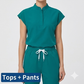 AeroFlex Classic Scrubs Set – Women’s V-Neck Workwear for Long Shifts