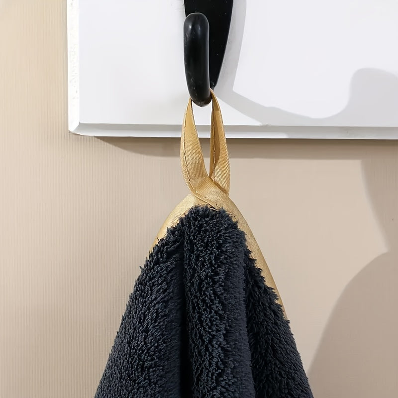 8pcs Coral Microfiber Towel Set – Bath, Hand & Face Towels, Quick-Dry & Absorbent