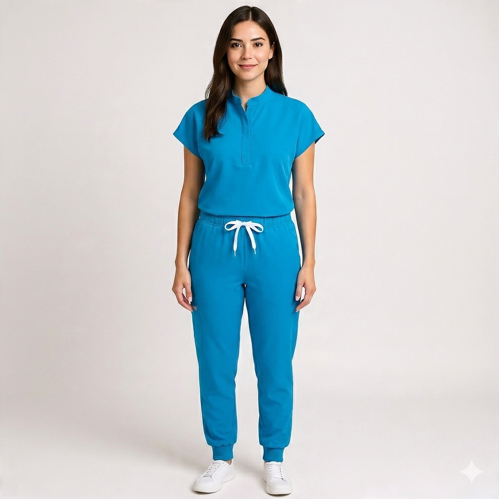 AeroFlex Jogger Scrubs Set – Stretch Fit & All-Day Comfort