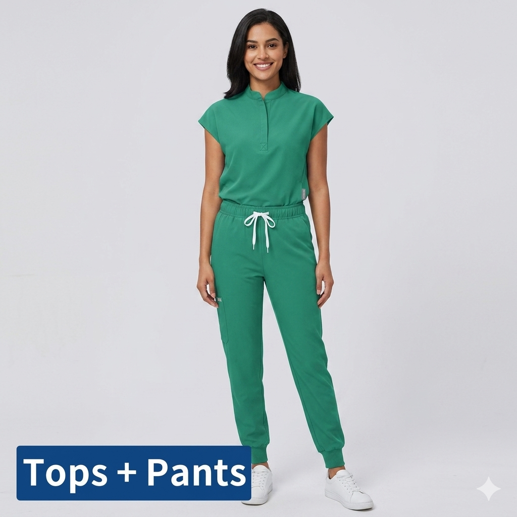 AeroFlex Jogger Scrubs Set – Stretch Fit & All-Day Comfort