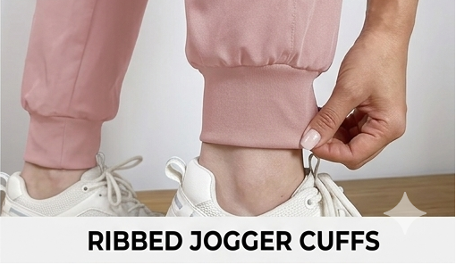 AeroFlex Jogger Scrubs Set – Stretch Fit & All-Day Comfort