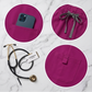 AeroFlex Classic Scrubs Set – Women’s V-Neck Workwear for Long Shifts