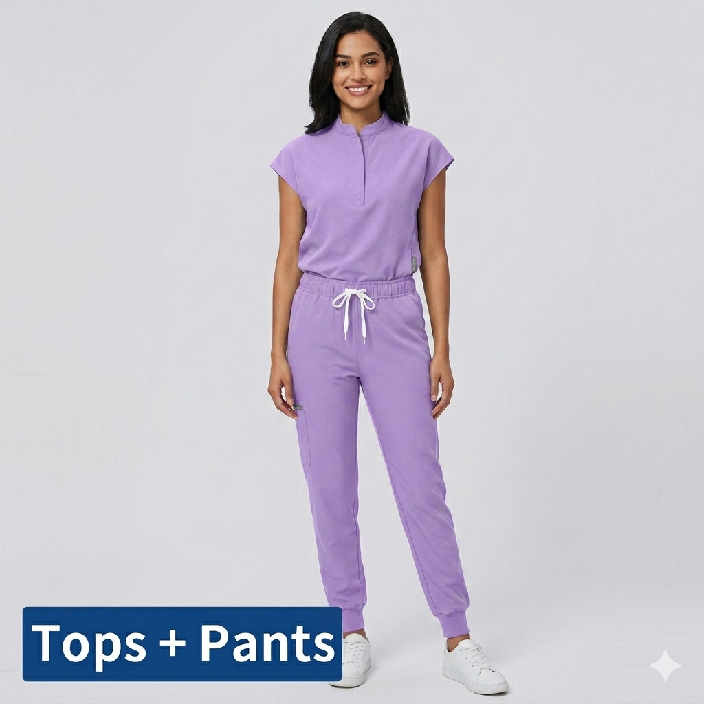 AeroFlex Jogger Scrubs Set – Stretch Fit & All-Day Comfort