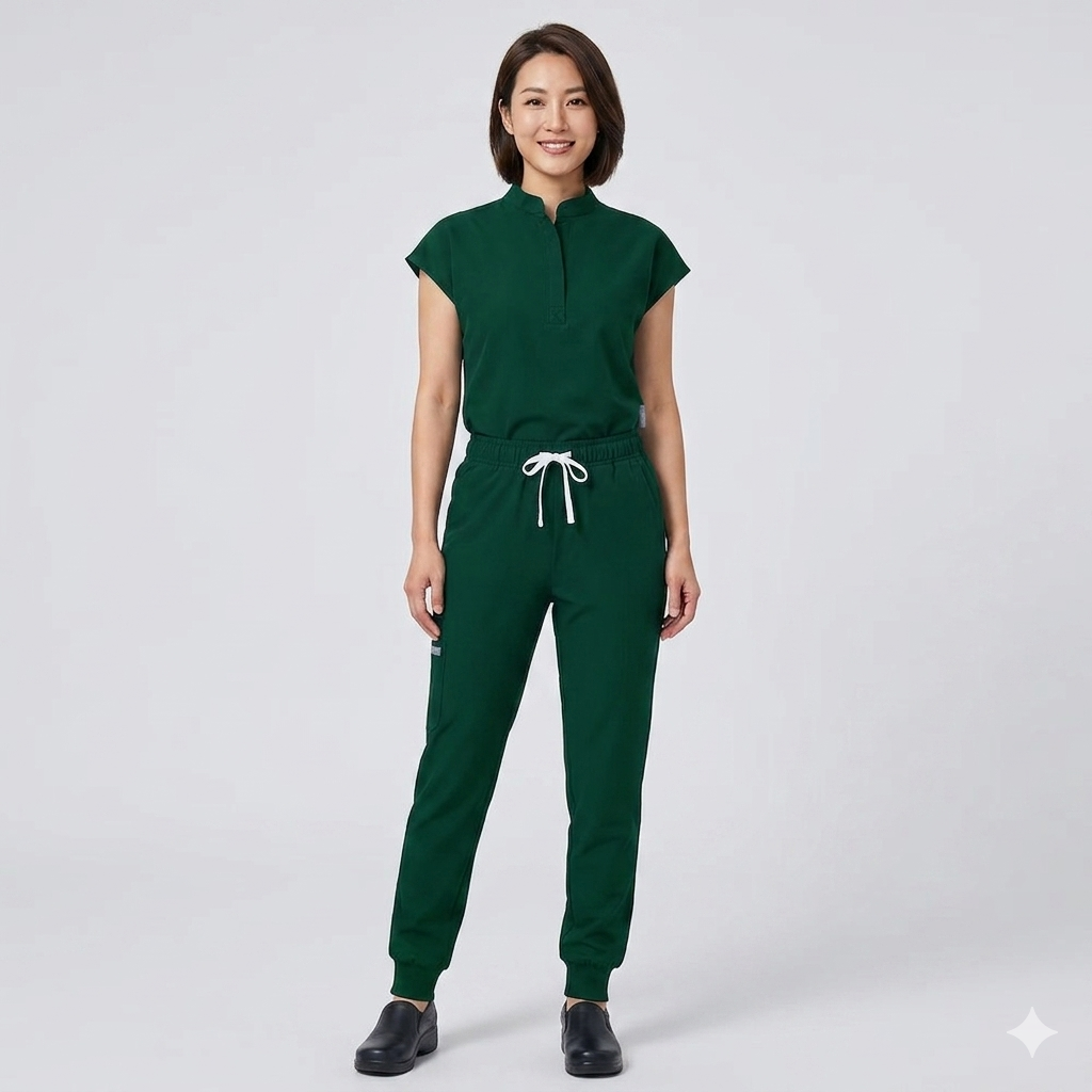 AeroFlex Jogger Scrubs Set – Stretch Fit & All-Day Comfort