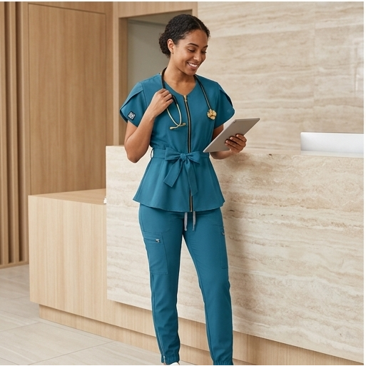 AeroFlex Scrubs Set – Comfortable & Stretch Fit for Long Shifts