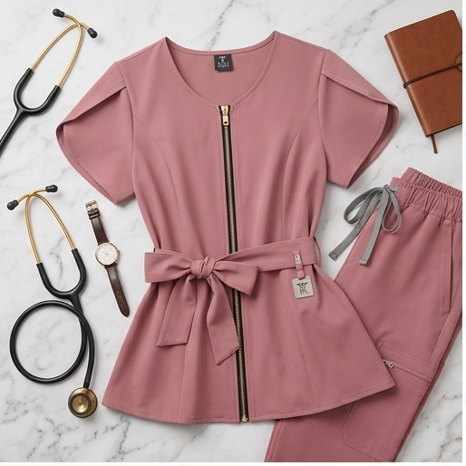 AeroFlex Scrubs Set – Comfortable & Stretch Fit for Long Shifts