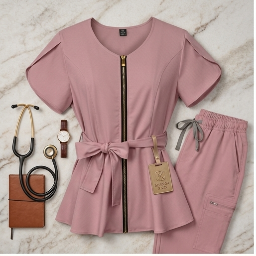 AeroFlex Scrubs Set – Comfortable & Stretch Fit for Long Shifts
