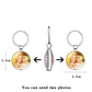 Double-Sided Crystal Keychain - Personalized Jewelry - Custom Photo Gift