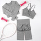 L/XL - Seamless Gym Yoga Set - Sportswear Outfits for Women | Fitness Shorts and Sports Leggings Suit - 2/3/4 Pieces