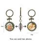 Double-Sided Crystal Keychain - Personalized Jewelry - Custom Photo Gift