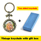 Double-Sided Crystal Keychain - Personalized Jewelry - Custom Photo Gift