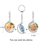 Double-Sided Crystal Keychain - Personalized Jewelry - Custom Photo Gift