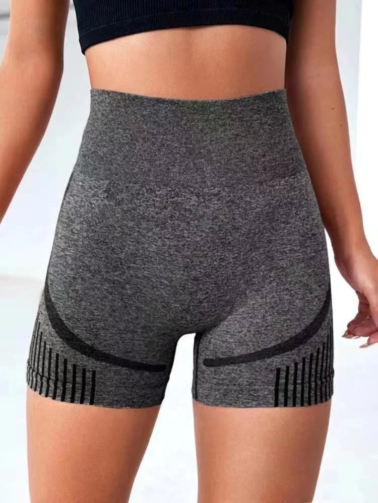 Women’s High Waist Yoga Shorts | Butt Lift Fitness Running Gym Workout Shorts