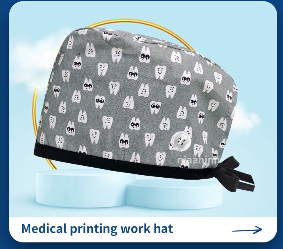 Unisex Stylish Surgical Cap | Fashionable Caps for Medical Professionals