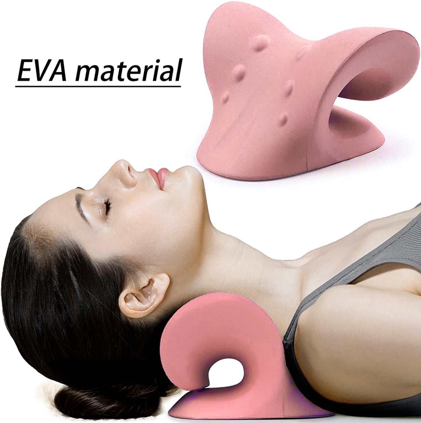 Cervical Spine Alignment Neck Shoulder Stretcher for Pain Relief