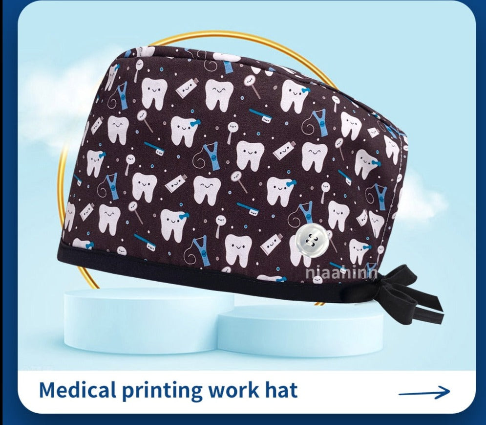 Unisex Stylish Surgical Cap | Fashionable Caps for Medical Professionals