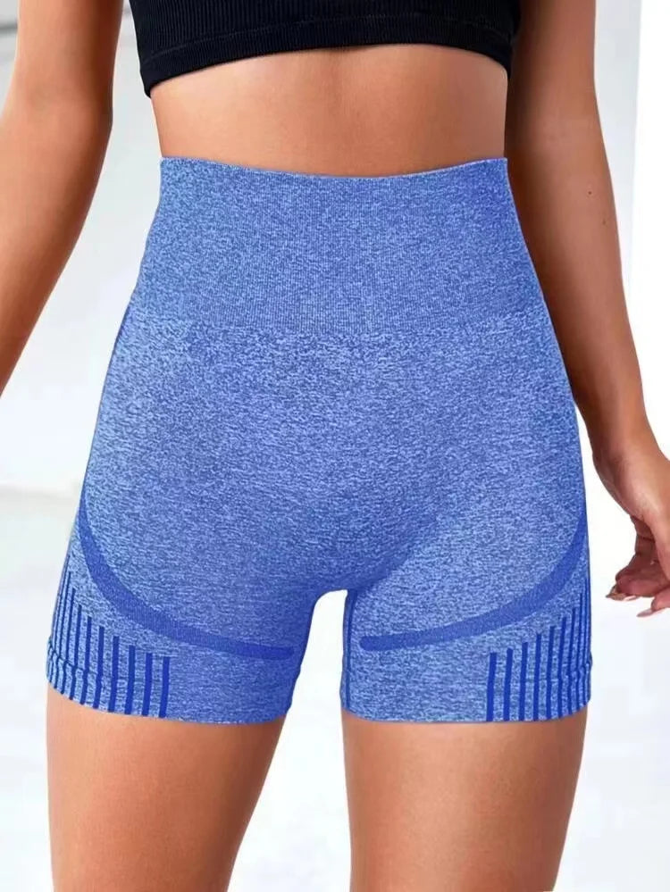 Women’s High Waist Yoga Shorts | Butt Lift Fitness Running Gym Workout Shorts