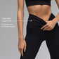 Seamless Ribbed Yoga Pants - High Waist Tummy Control Fitness Leggings for Women