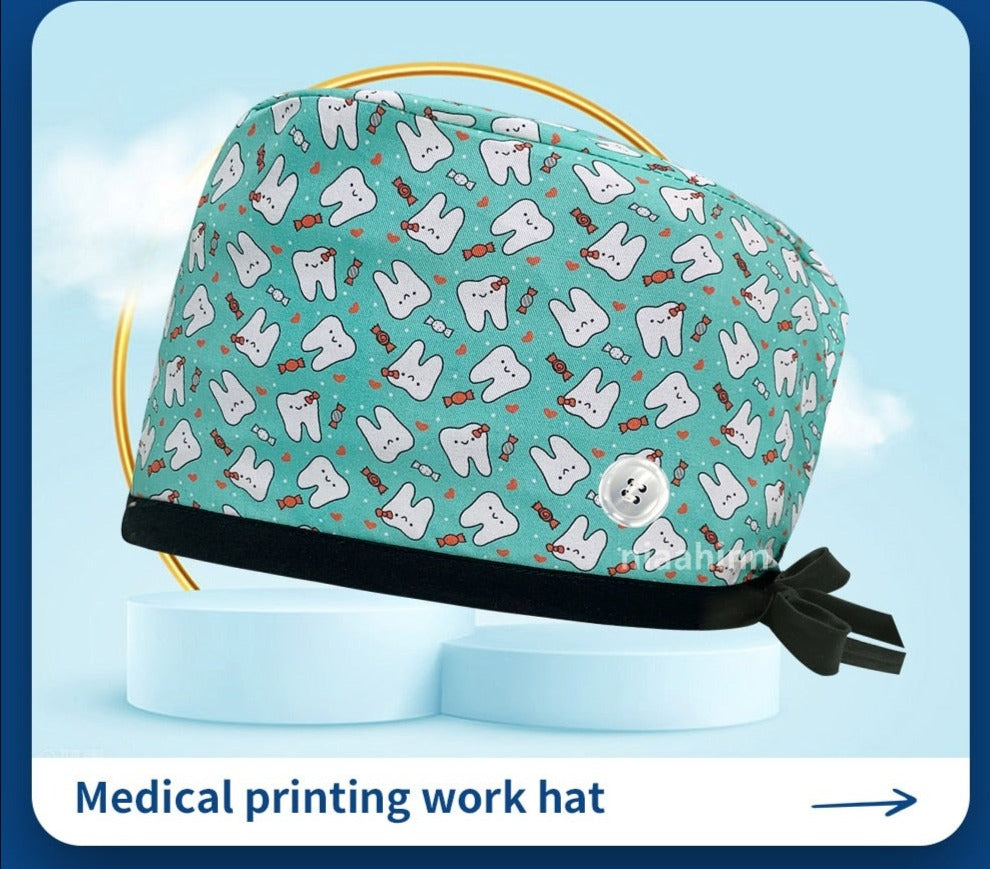 Unisex Stylish Surgical Cap | Fashionable Caps for Medical Professionals