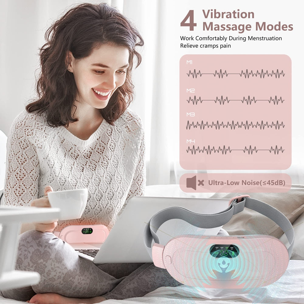 Feel the Soothing Heat | Menstrual Heating Pad Massager