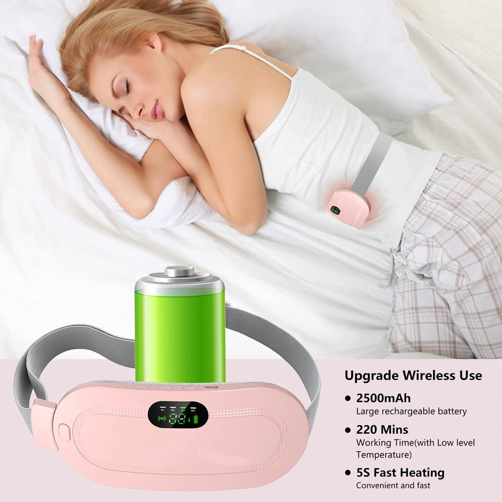 Feel the Soothing Heat | Menstrual Heating Pad Massager