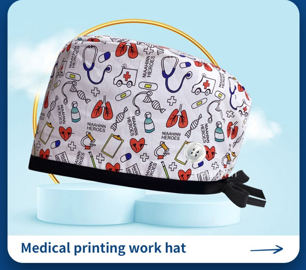 Unisex Stylish Surgical Cap | Fashionable Caps for Medical Professionals