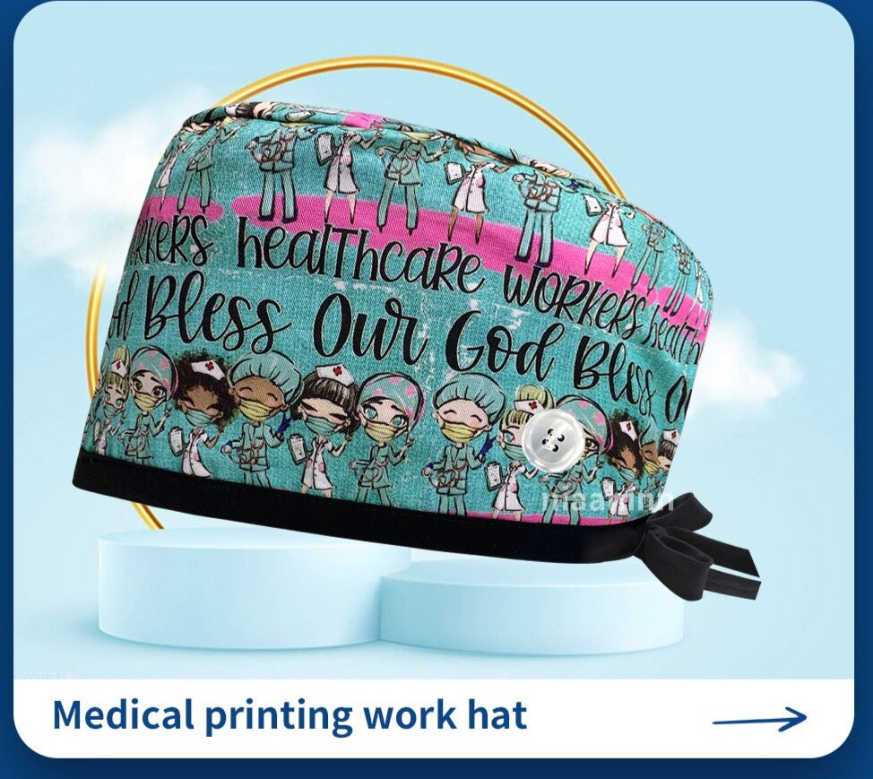 Unisex Stylish Surgical Cap | Fashionable Caps for Medical Professionals