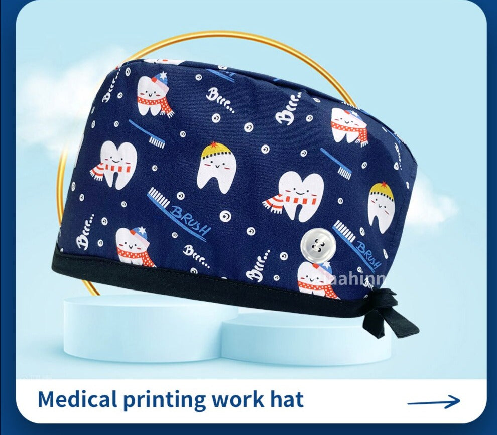 Unisex Stylish Surgical Cap | Fashionable Caps for Medical Professionals