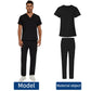 Men's Medical Scrubs Set | V-Neck Fashion Scrub Uniform for Doctors, Nurses | Clinic, Hospital, Lab Overalls