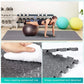 Puzzle Fitness Mat Set | EVA Foam Interlocking Tiles for Home Gym & Kids