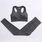 S/M Women's 2-Piece Workout Set - Crop Top & Seamless Leggings | Fitness & Yoga Sportswear.